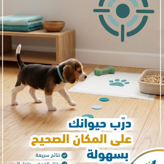 بخاخ "البيت النظيف" للقطط والكلاب 🏠✨